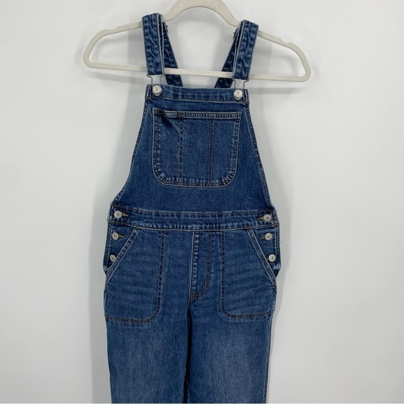 Old Navy OG Overalls Dark Orchid Wash Denim Sz 2 - Picture 2 of 8